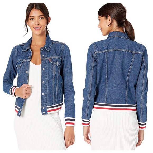 contrast jean jacket